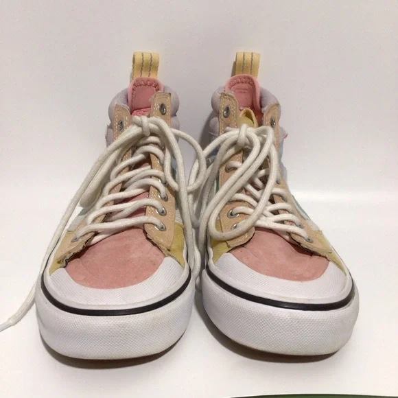 Pastel Suede High Top Vans Sk8 Hi Unisex W 5 M 3.5 - Picture 3 of 8